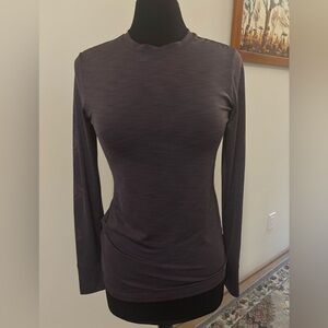 Prana Top with Decorative Sleeves and Thumb Holes